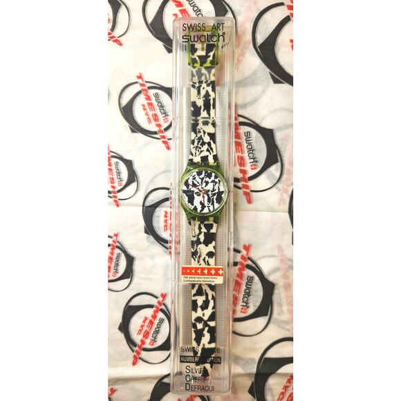 Swatch watch FLAEK GZ117 1991 Specials Designed by N. Troxler - Picture 2 of 7
